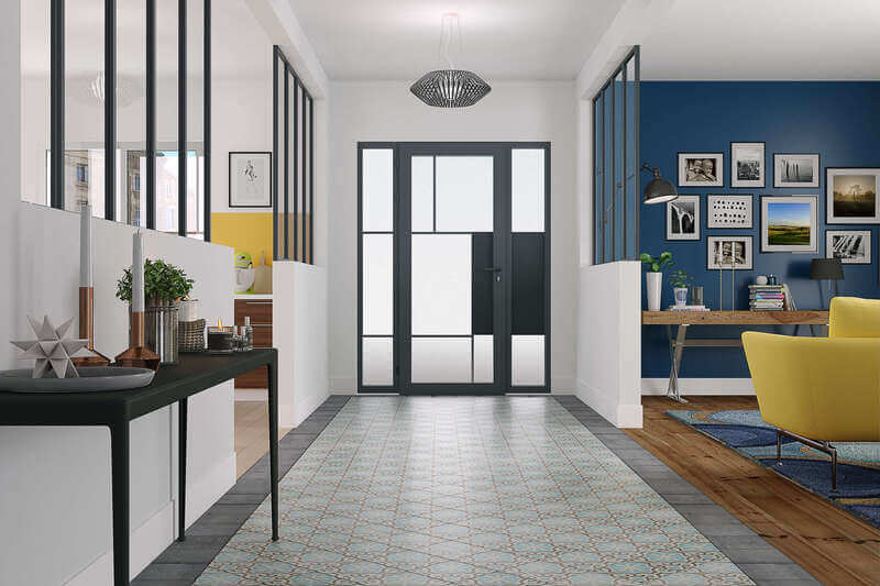 Porte d’entrée vitrée : modernité et luminosité au rendez-vous
