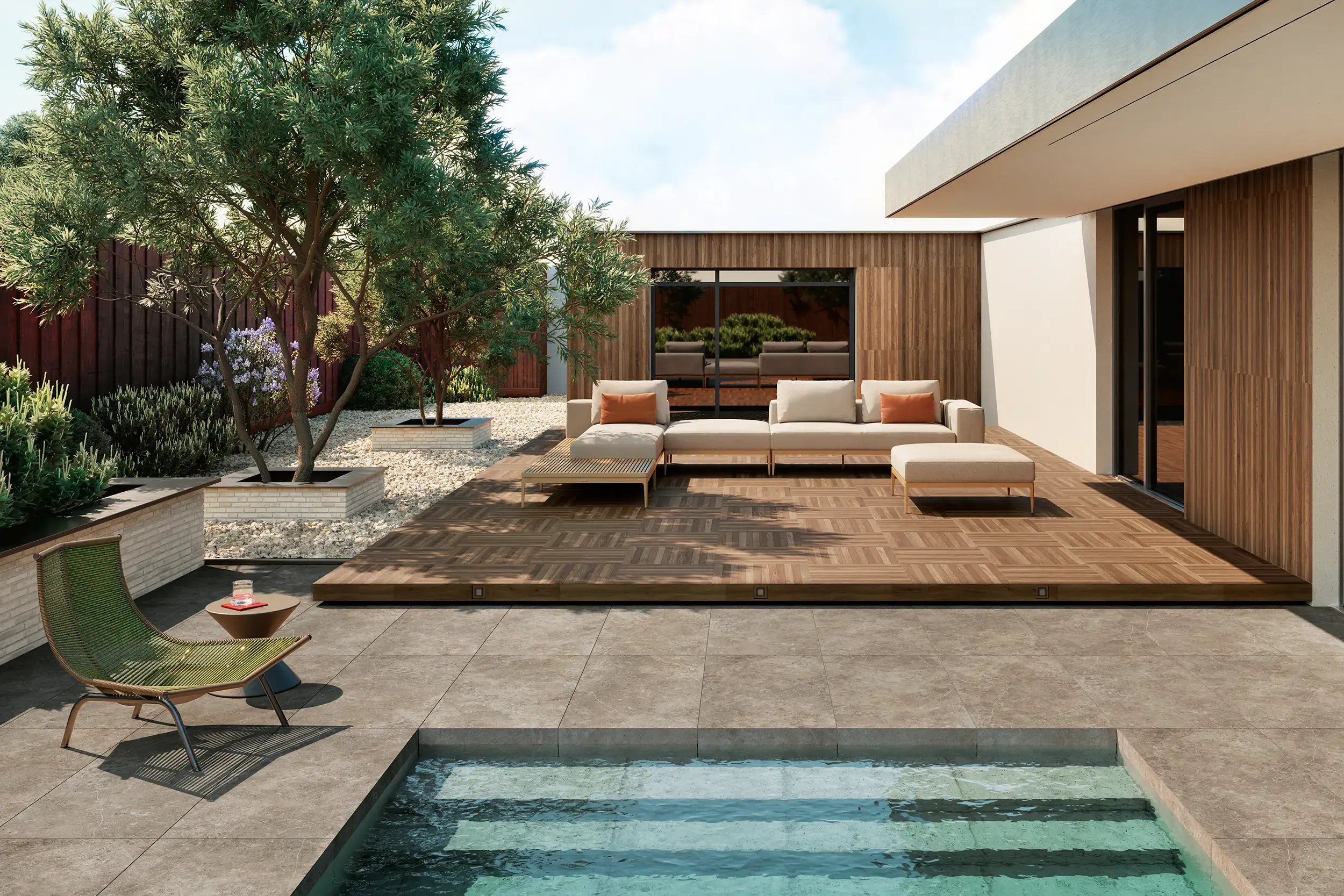 Quel carrelage choisir pour une terrasse extérieure exposée au gel dans la Loire ?