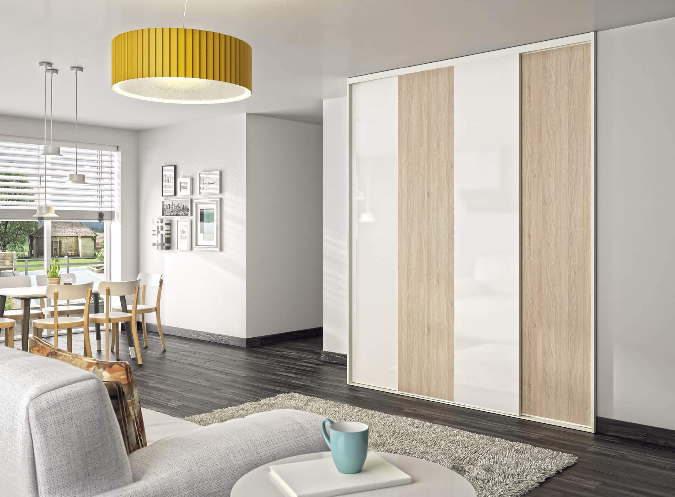 FACADES DE PLACARD COULISSANTES